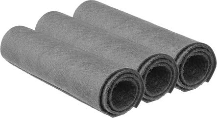 Set 3 Țesături De Curățare Magic Microfibra Zola Geamuri Suprafețe Netede Absorbție Ridicată Fără Detergent 30 X 40 Cm Gri