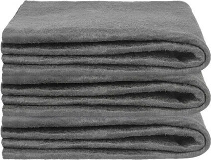 Set 3 Țesături De Curățare Magic Microfibra Zola Geamuri Suprafețe Netede Absorbție Ridicată Fără Detergent 30 X 40 Cm Gri