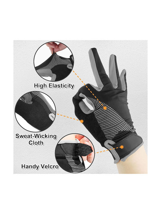 Zola Fahrradhandschuhe mit Gel Schwarz