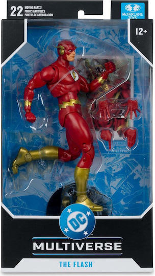 Mcfarlane Toys DC Comics: Flash Φιγούρα Δράσης σε Κλίμακα 1:10