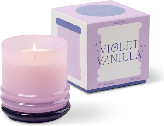 Paddywax Aromatisches Soja-Kerze im Gefäß mit Vanille-Parfüm 198g