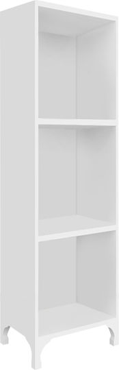 Βιβλιοθήκη Clare Λευκό 30x20x108εκ. Βιβλιοθήκη Clare Λευκό 30x20x108εκ.
