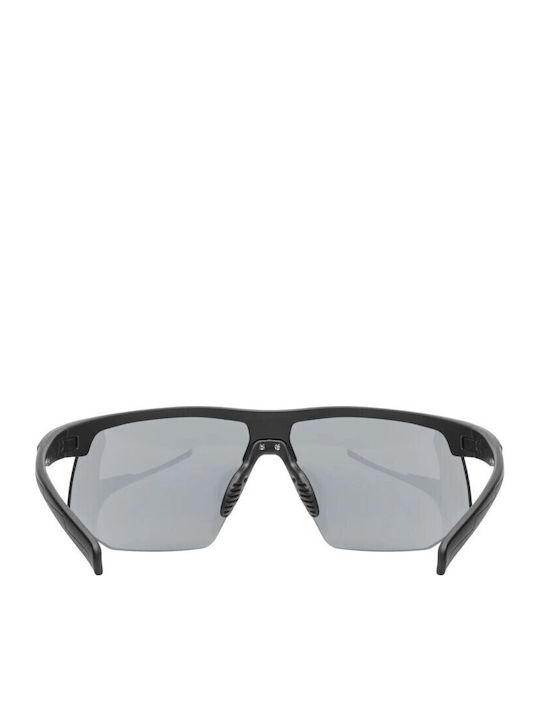 Uvex Unisex Sunglasses with Black Frame and Black Mirror Lens S5340102210