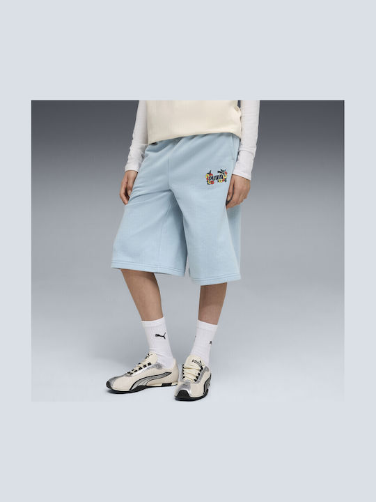 Sport Kinder Shorts Bermudas Mid90s Hellblau