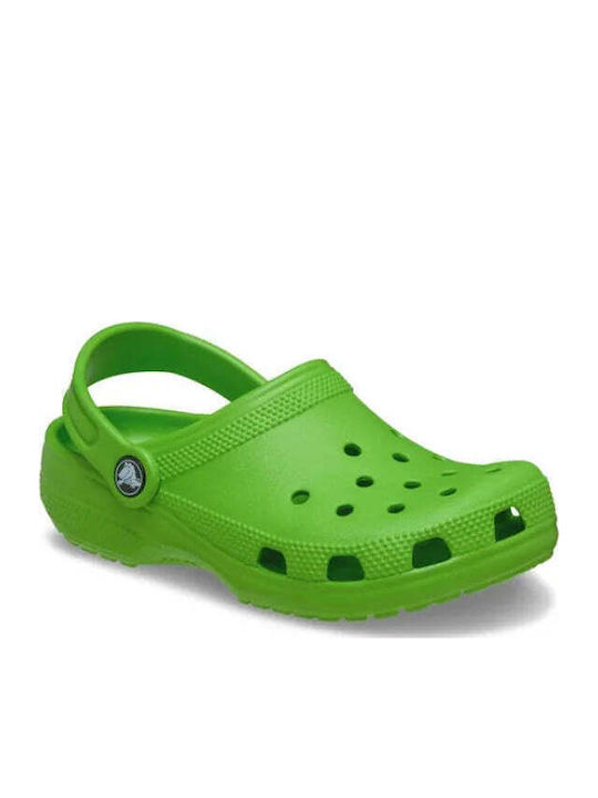 Crocs Classic Clog K Σαμπό Πράσινα