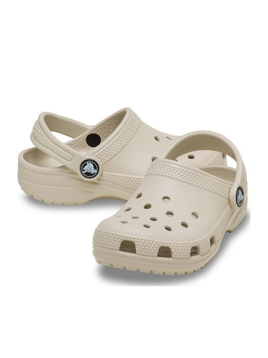 Crocs Klassischer Clog Kinder Strand Schuhboot Beige