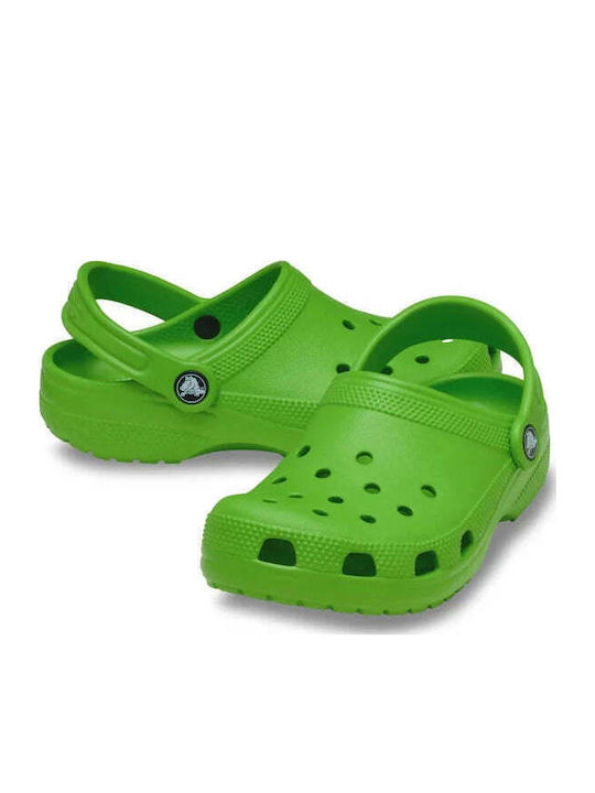 Classic Clog K Kinder Anatomisch Schuhboot Strandschuhe Grüne