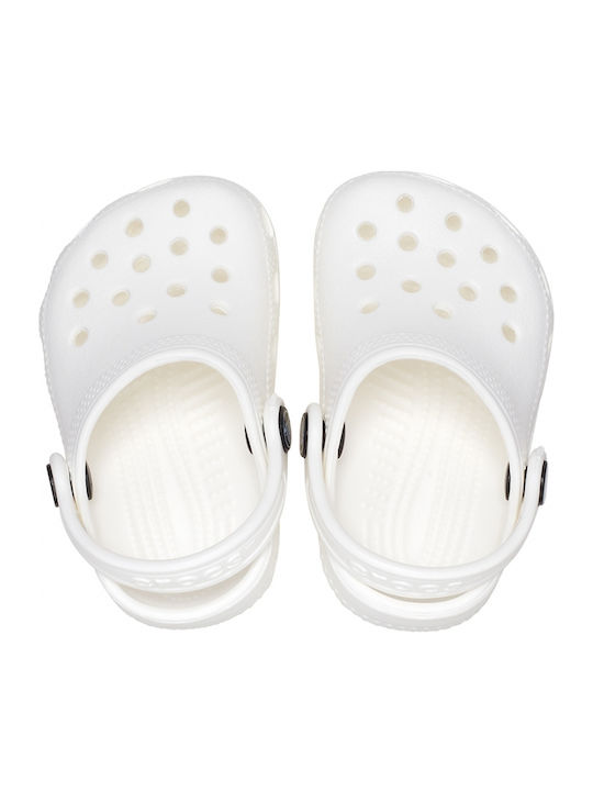 Kids Anatomic Beach Clogs White