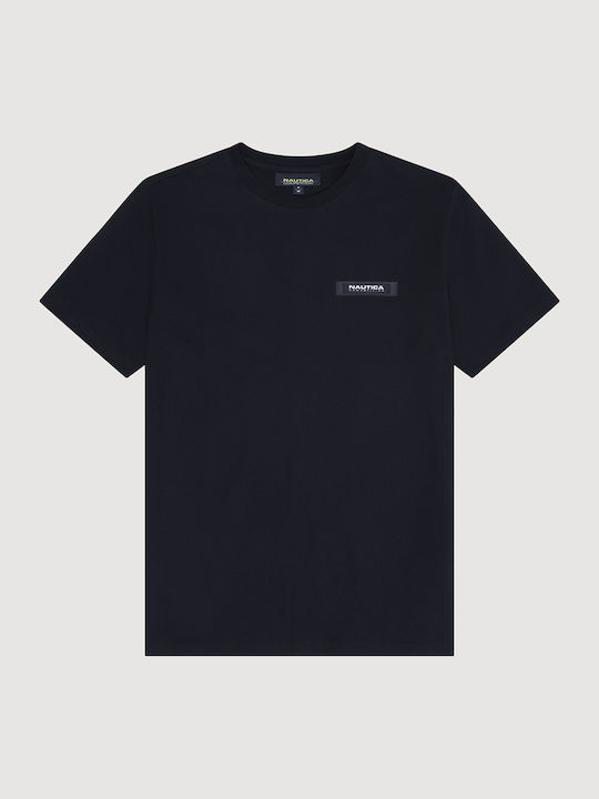 Nautica Kurzarm T-Shirt Schwarz