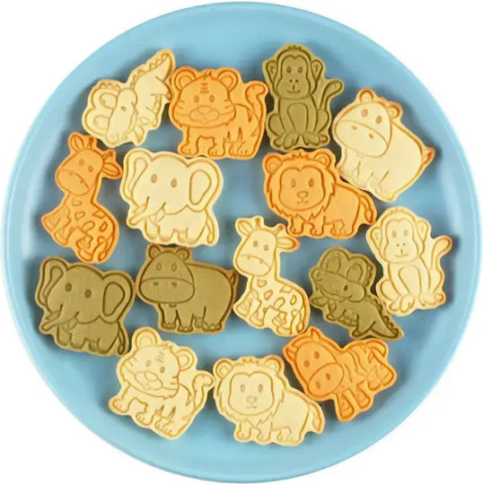 Καλούπι Cookies Ζωάκια Ζούγκλας Κροκοδειλάκι