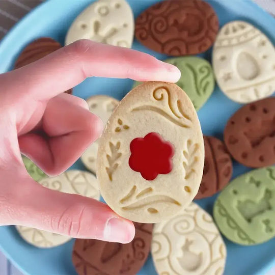 Καλούπι Cookies Πασχαλινά Αυγουλάκια Ιι