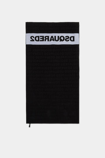 Dsquared2 Dsquared2 Strandtuch Schwarz