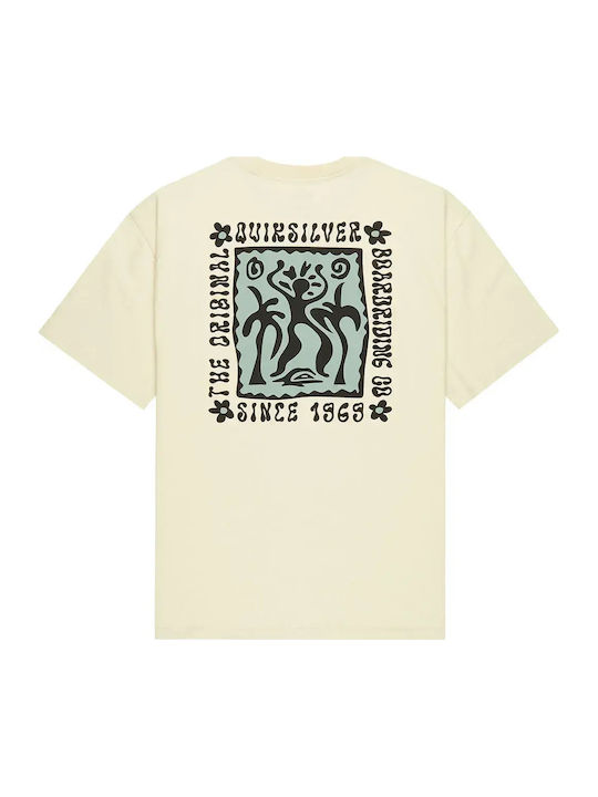 T-shirt Εκρού