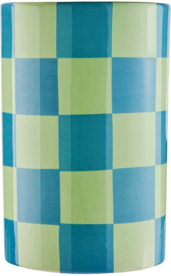Butlers Vază Decorativă Ceramică Cu Model Albastru Y22cm