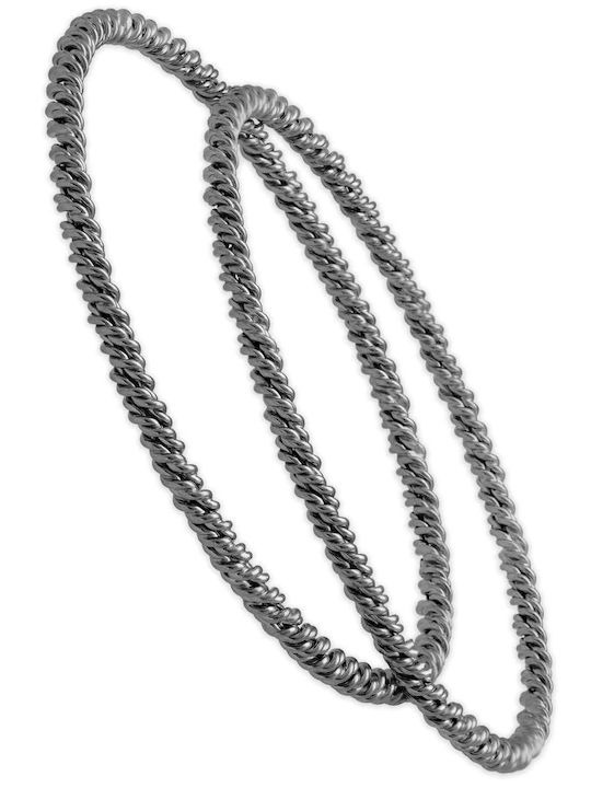 Handmade Gold Plated Silver 925 Twist Bracelet 19-20cm