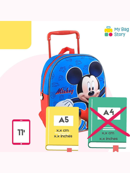 Mickey Mouse Clubhouse Τρόλεϊ Κόκκινη Mickey Mouse Clubhouse Τρόλεϊ Κόκκινη
