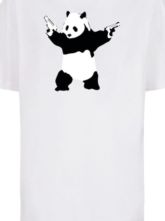Damen Oversized T-Shirt Weiß