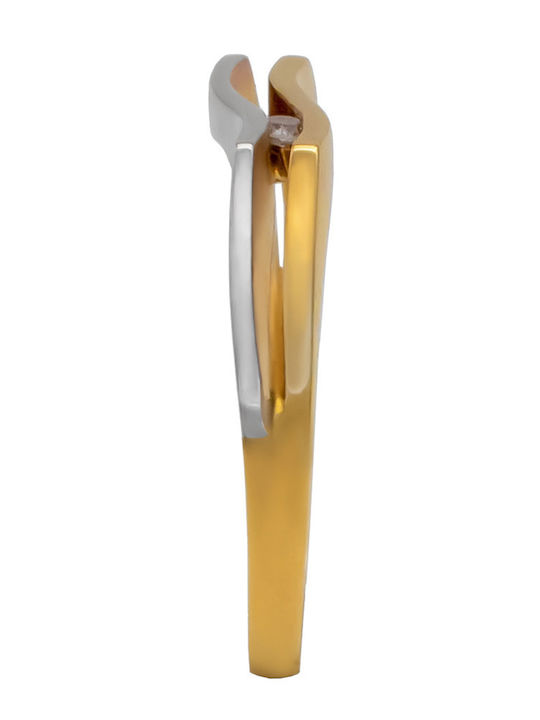 Savvas Design Women's Ring with Diamond in 18K Gold