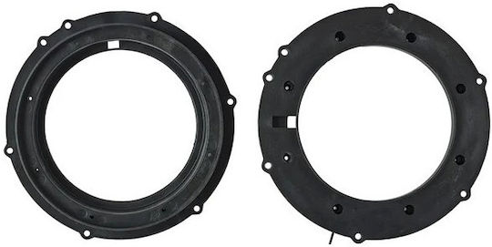 Connects2 Speaker Ring Car Front Front 165mm Volkswagen Caddy / Golf / Jetta / Sharan / Tiguan / Touran 2pcs