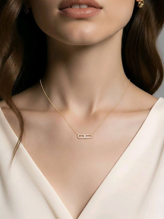 Papadopoulos Gold Necklace From 14K Gold 20218