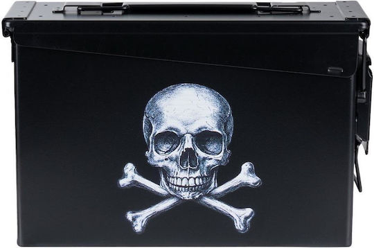 Μεταλλικό Κουτί Πυρομαχικών Skull Bones Cal 30mm Fosco Industries
