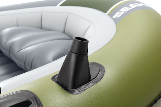 Intex Seahawk 3 Inflatable Boat for 1 Adult Green with 2 Paddles and Pump