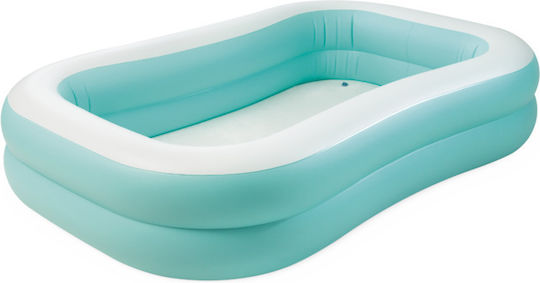 Intex Swim Center Aufblasbares Schwimmbecken 229x152x48cm Türkis