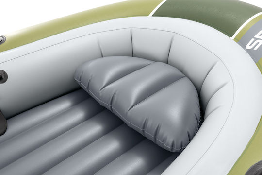 Intex Seahawk 3 Inflatable Boat for 1 Adult Green with 2 Paddles and Pump