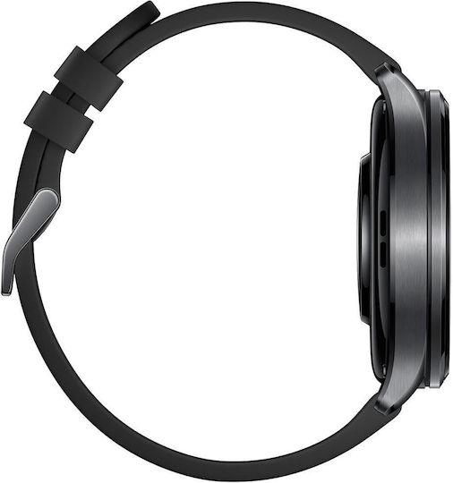 Xiaomi Xiaomi Smartwatch 5 Rostfreier Stahl 47mm Wasserdicht mit Herzfrequenzmesser Schwarz