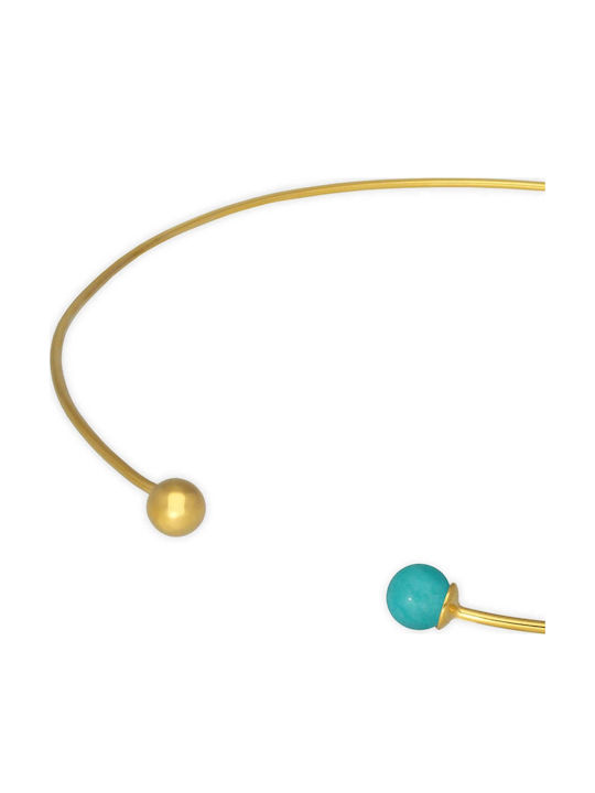 Handmade Silver 925 Necklace with Amazonite Stone