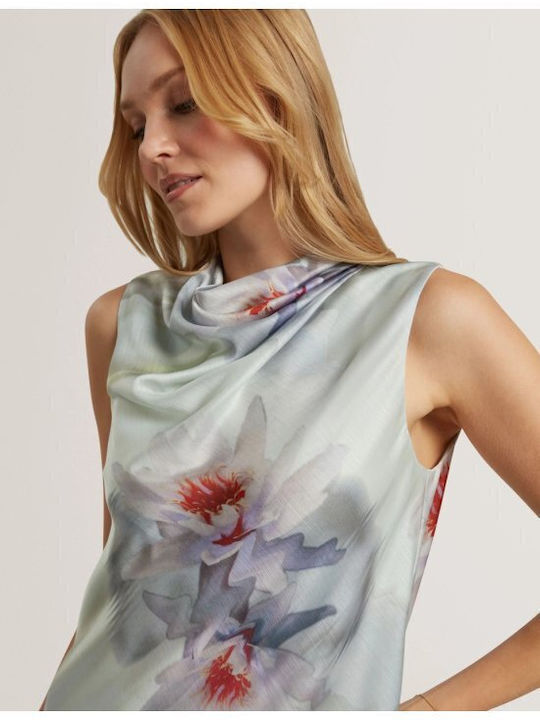 Women's Drape Blouse Green