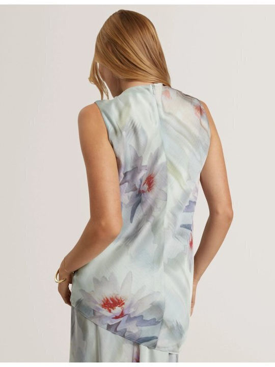 Women's Drape Blouse Green