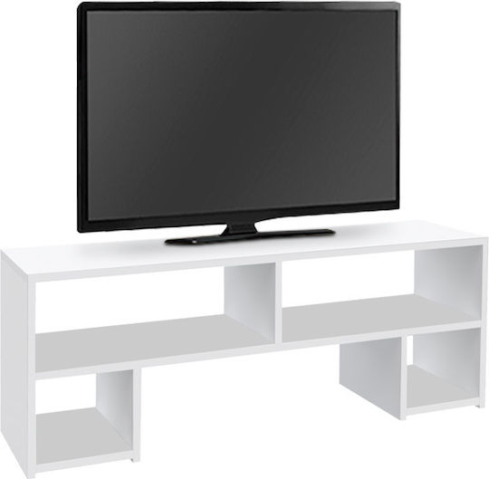 Dabi Bodenstehendes Weißes TV-Ständer 120x30x40cm Dabi Bodenstehendes Weißes TV-Ständer 120x30x40cm