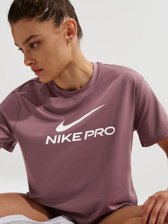 Pro Women's Sports T-shirt Dri-Fit Purple