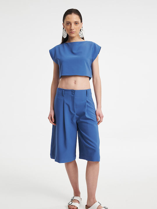 Zoya Blue Blouse
