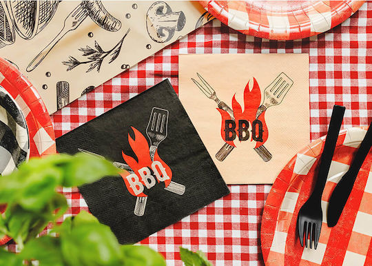 Χαρτοπετσέτες Bbq 20τμχ