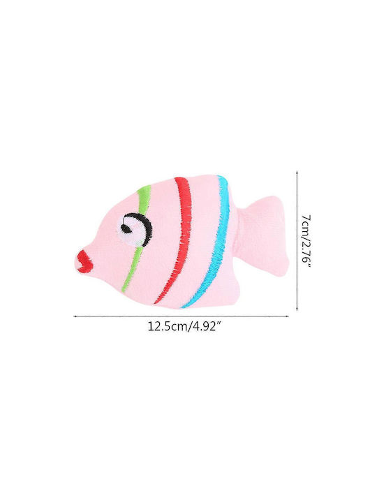 Cat Toy Fish Gray with Catnip Ct039
