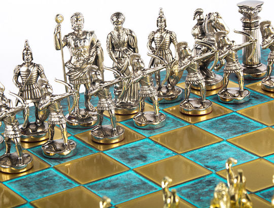 Manopoulos Toxotes Chess Pieces Handmade