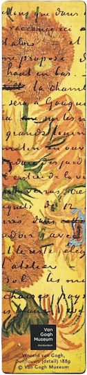 Книгоразделител Paperblanks Van Gogh Слънчогледи Колекция Украшени Ръкописи 18,5см Pa15643