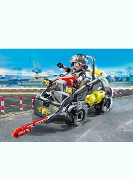 City Action Αμφίβιο Όχημα Ειδικών Δυνάμεων Playmobil