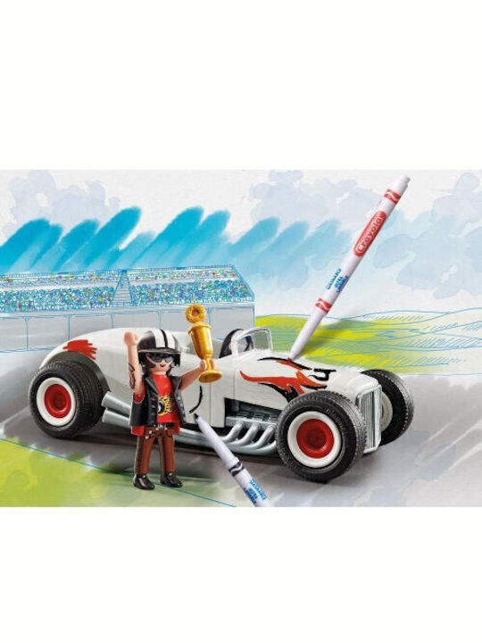 Великденска Свещ С Играчка Color Vintage Автомобил С Водач За 5+ Години Playmobil