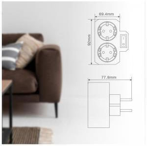 GSC Power Strip 2 Sockets with Switch