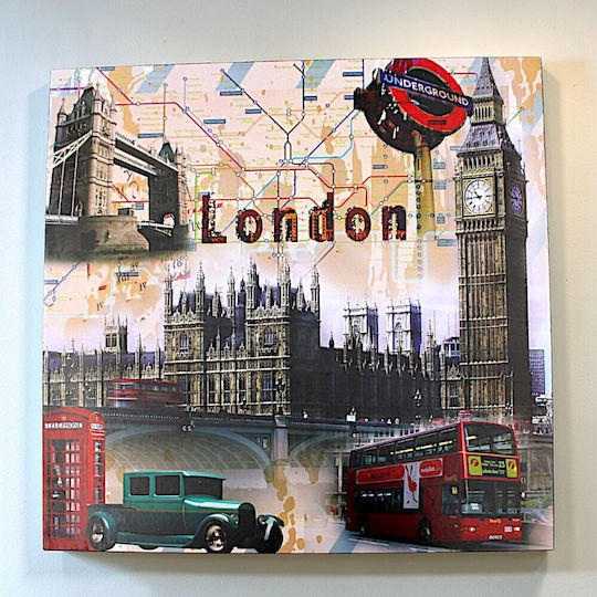 Cadru Decorativ Din Lemn Londra 2dis70 Cadru Decorativ Din Lemn Londra 2dis70