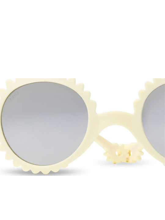 KiETLA Unbreakable Baby Sunglasses with Mirror Lens Yellow for 1-2 Years