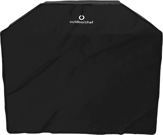 Outdoorchef Grillabdeckung Für Grill Schwarz Aus Polyester Mit UV-Schutz 138x67.5x114.5cm