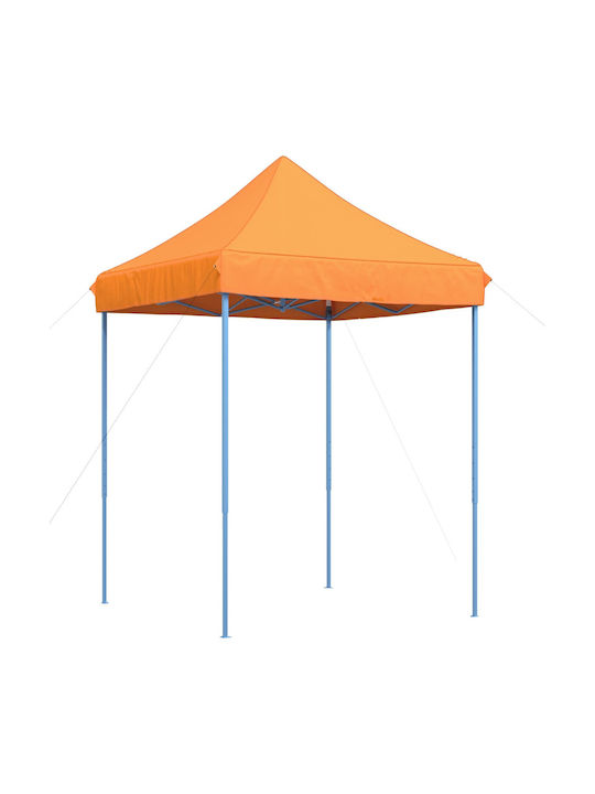 vidaXL Foldable Garden Gazebo Orange 2x2m