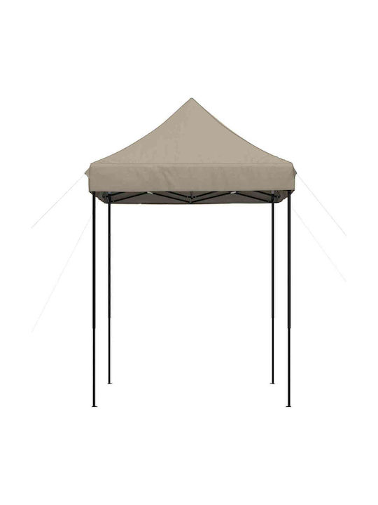 vidaXL Gazebo Pliabil De Grădină Maro 2x2m