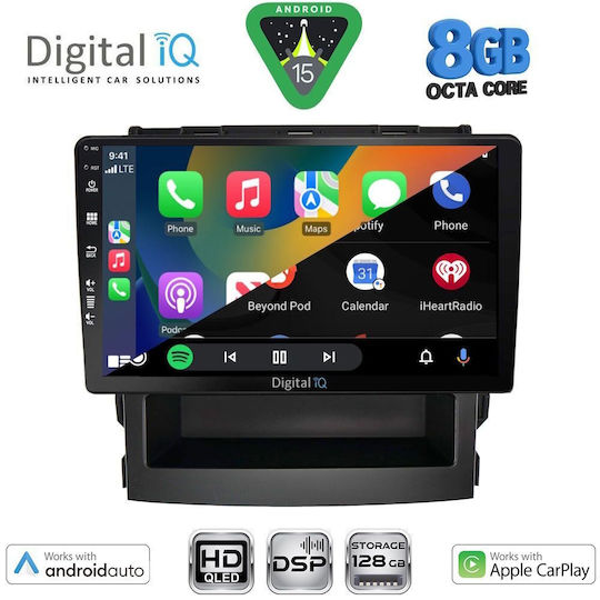 Digital IQ Car Audio System for Subaru Forester / Impreza 2019 (Bluetooth/USB/WiFi/GPS/Apple CarPlay/Android Auto) with 9" Touch Screen