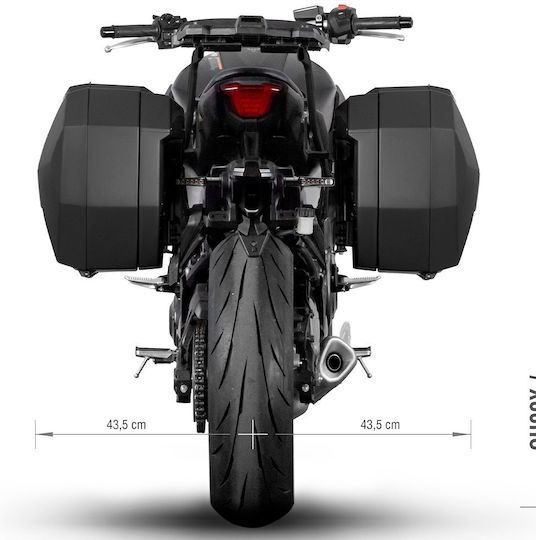 Βασεις Πλαϊνων Βαλιτσων Y0mt75if 3p System Yamaha Mt-07 '25-'26 Shad