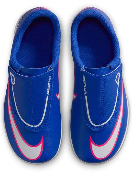 Nike Mercurial Vapor 16 Club TF Детски Футболни Обувки с Гумена Подметка Сини